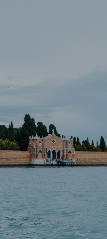 Venice, Italy, fortress Wallpaper 1440x3200