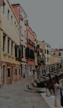 Venice, Italy, city street Wallpaper 600x1024