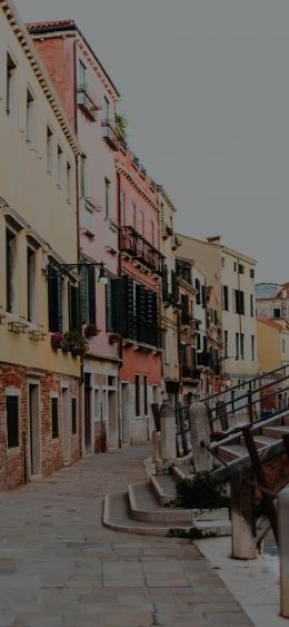 Venice, Italy, city street Wallpaper 1080x2340