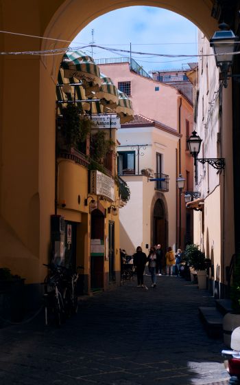 Обои 1200x1920 столичный город Неаполь, Италия