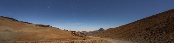 Tenerife, Spain, road Wallpaper 1590x400