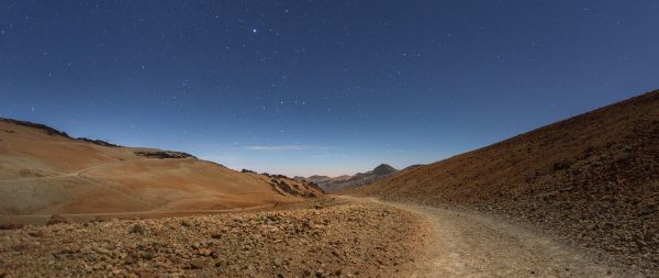 Tenerife, Spain, road Wallpaper 2560x1080