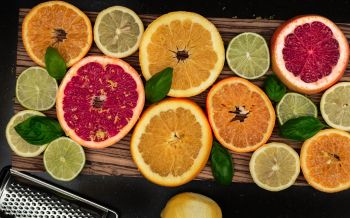 citrus, grapefruit, orange Wallpaper 2560x1600
