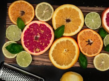 citrus, grapefruit, orange Wallpaper 1024x768