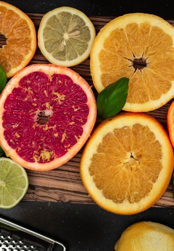 citrus, grapefruit, orange Wallpaper 1640x2360