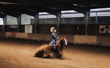 equestrian sport, cowboy Wallpaper 2560x1600