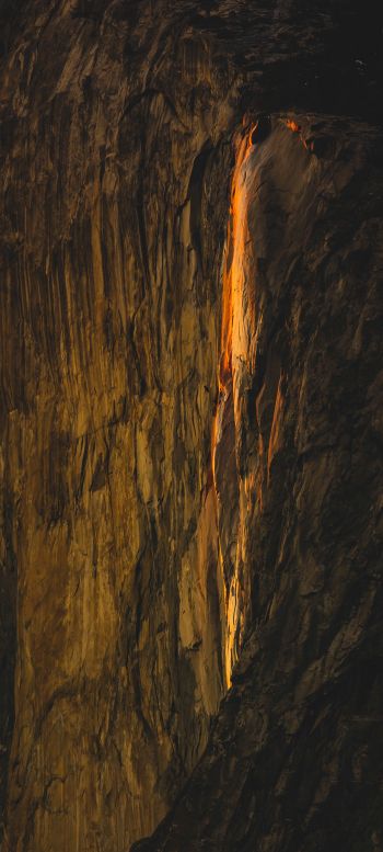 Yosemite Falls Wallpaper 1440x3200