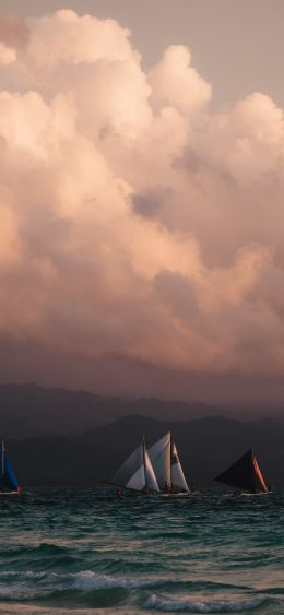 Boracay, Malay, Philippines Wallpaper 1080x2340