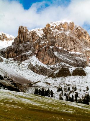 Dolomites, Trentino, Tennessee, Italy Wallpaper 2848x3806