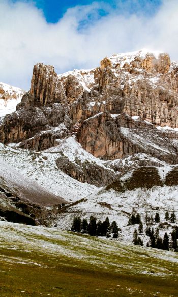 Dolomites, Trentino, Tennessee, Italy Wallpaper 1200x2000