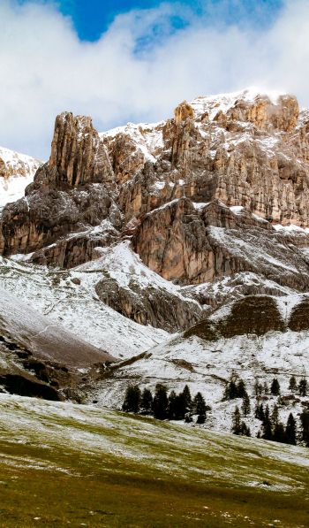 Dolomites, Trentino, Tennessee, Italy Wallpaper 600x1024