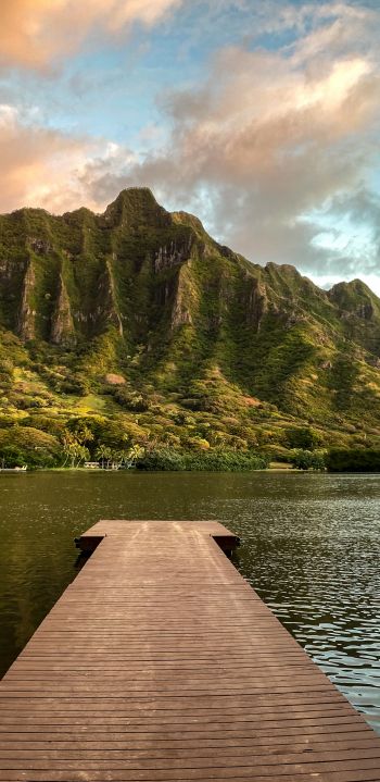 Oahu, Hawaii, USA Wallpaper 1080x2220