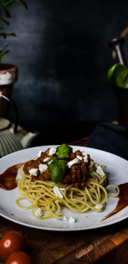 italian pasta Wallpaper 1080x2220