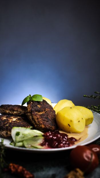 second course, russian food Wallpaper 750x1334