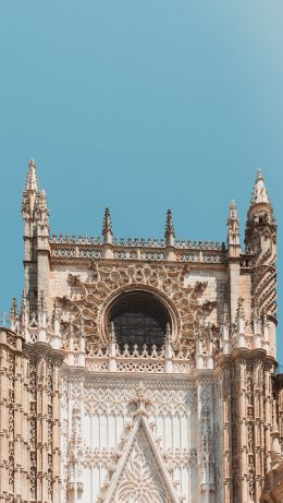 Обои 640x1136 Испания, собор