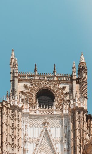Spain, cathedral Wallpaper 1200x2000