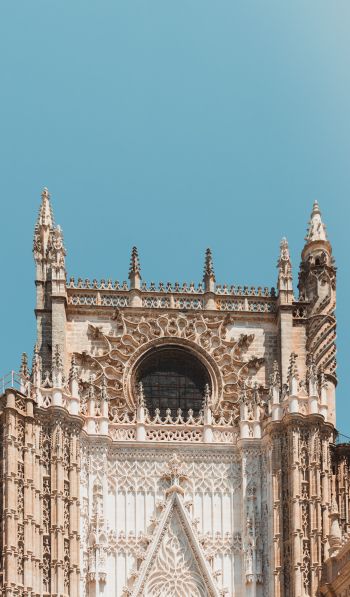 Spain, cathedral Wallpaper 600x1024