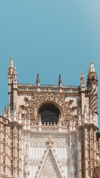 Обои 640x1136 Испания, собор
