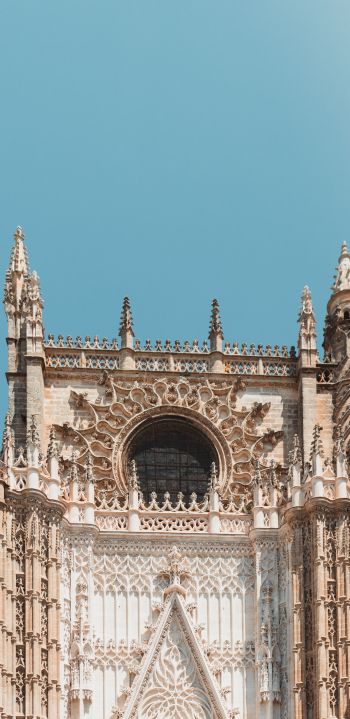 Spain, cathedral Wallpaper 1440x2960