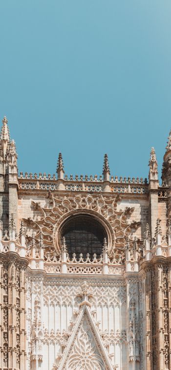 Spain, cathedral Wallpaper 1242x2688