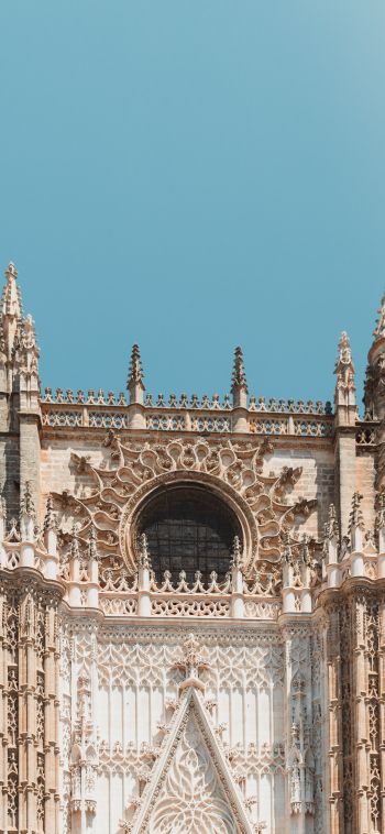 Spain, cathedral Wallpaper 1080x2340