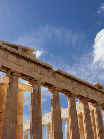 Acropolis, Athens, Greece Wallpaper 1620x2160