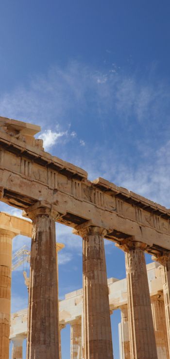 Acropolis, Athens, Greece Wallpaper 1440x3040