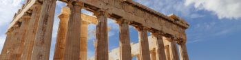 Acropolis, Athens, Greece Wallpaper 1590x400