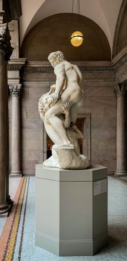 Обои 1440x2960 статуя, скульптура