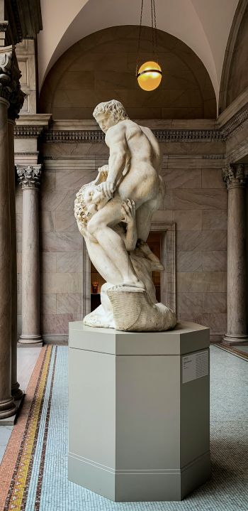 statue, sculpture Wallpaper 1080x2220