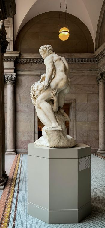 statue, sculpture Wallpaper 1080x2340