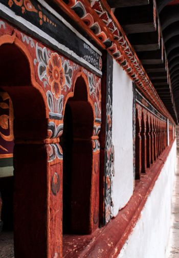 Paro, Bhutan Wallpaper 1640x2360