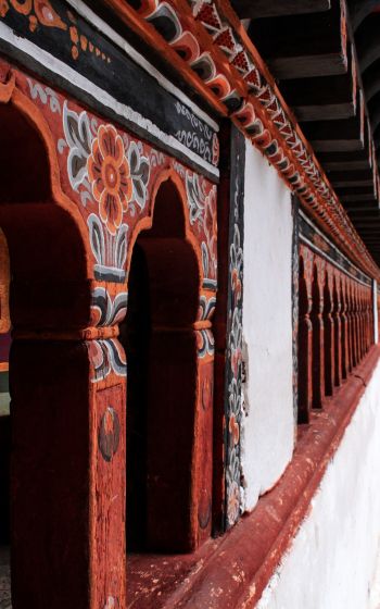 Paro, Bhutan Wallpaper 1600x2560