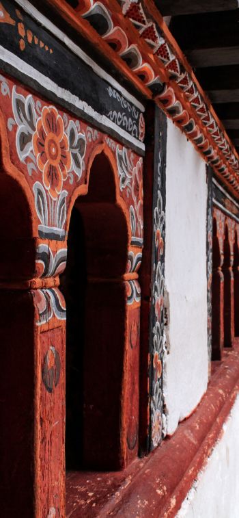Paro, Bhutan Wallpaper 1170x2532