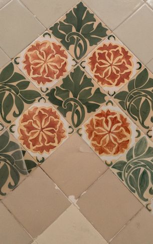 construction, floor tiles Wallpaper 1752x2800