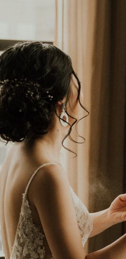 bride, best day of my life Wallpaper 1080x2220