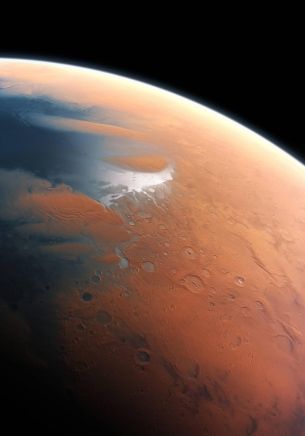 planet, Mars Wallpaper 1668x2388