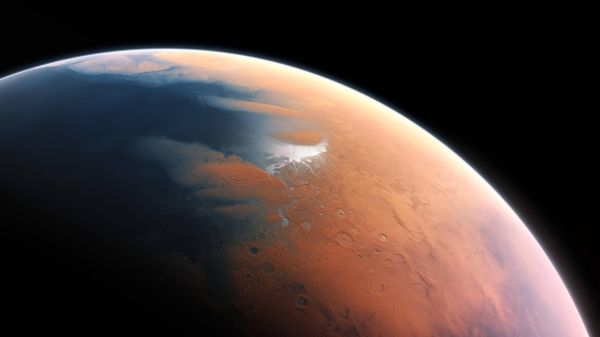 Обои 1600x900 планета, Марс