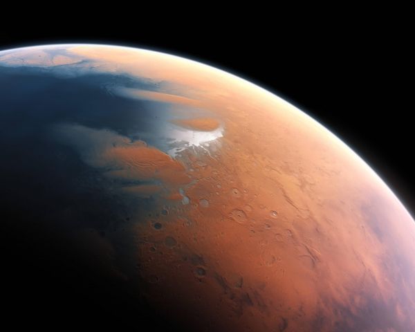 Обои 1280x1024 планета, Марс