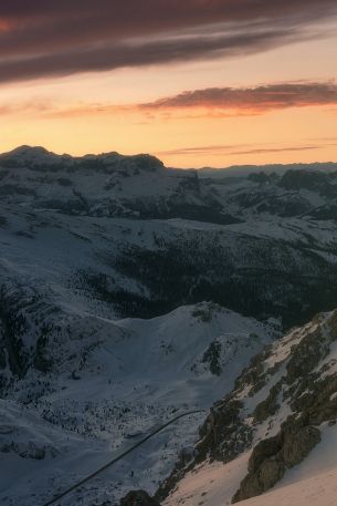 province of Belluno, Italy, mountains Wallpaper 640x960