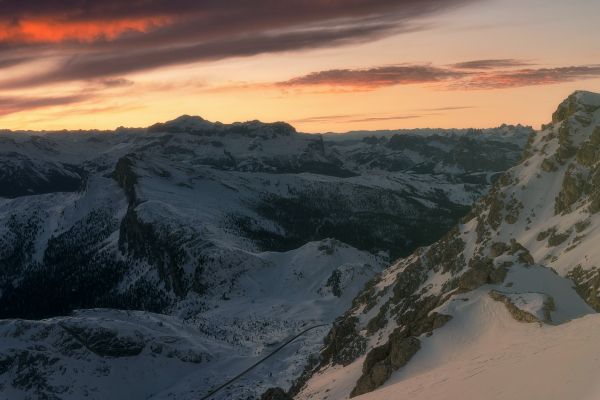 province of Belluno, Italy, mountains Wallpaper 7360x4912