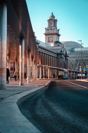 Moscow, Russia, station Wallpaper 640x960