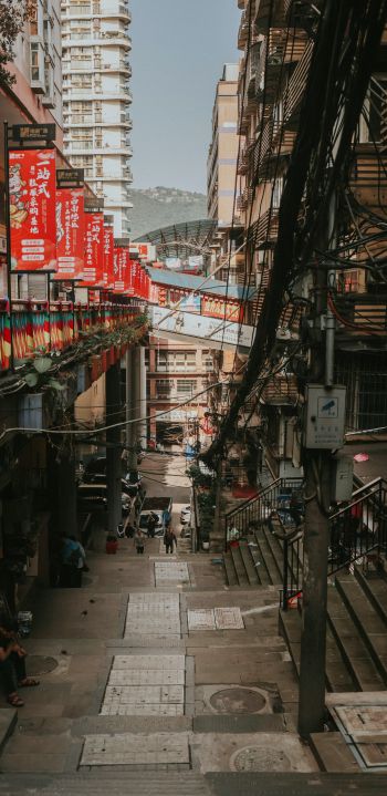 Chongqing, China Wallpaper 1080x2220