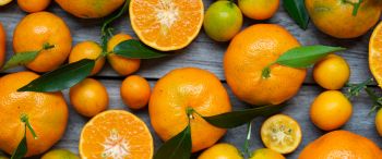 citrus, grapefruit, fruit Wallpaper 3440x1440