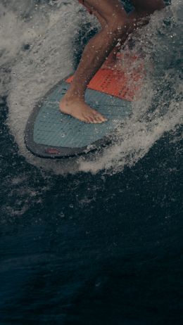 surfer, sportsman Wallpaper 2160x3840