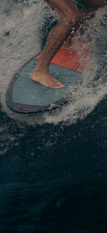surfer, sportsman Wallpaper 1080x2340