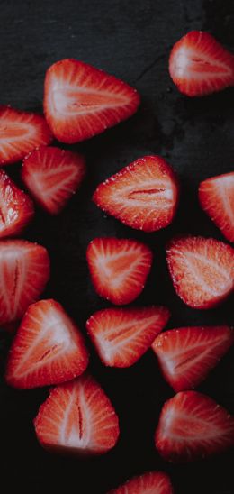 strawberry, berry Wallpaper 1440x3040