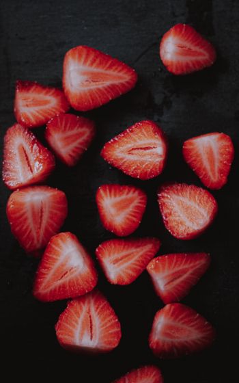 strawberry, berry Wallpaper 1600x2560