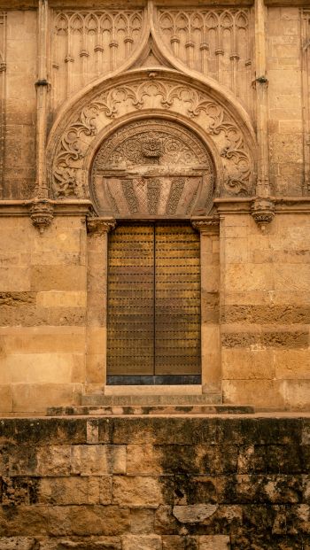 Обои 640x1136 Кордова, Испания, дверь