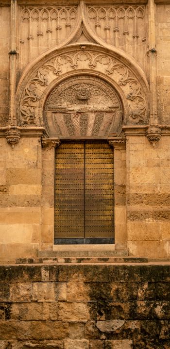 Обои 1440x2960 Кордова, Испания, дверь